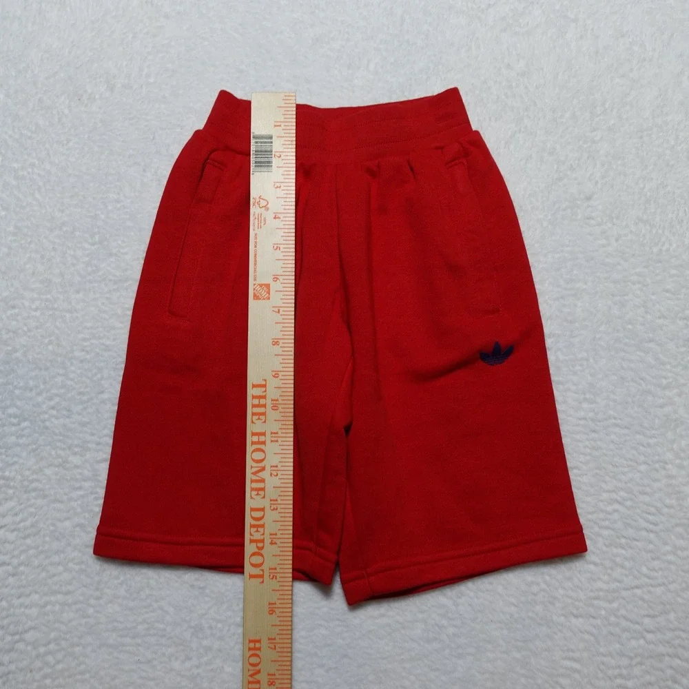 Adidas Short Tee Set Toddler 4T Red Brand New KA0223 Originals 2-Piece Set